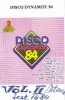 Casetă audio Disco Dynamite &#039;84, originală, Casete audio, Pop