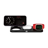 Incarcator Wireless Forcell F-Energy MagNetix 3 in 1 Qi2 Compatibil MagSafe, 20.5W, Negru