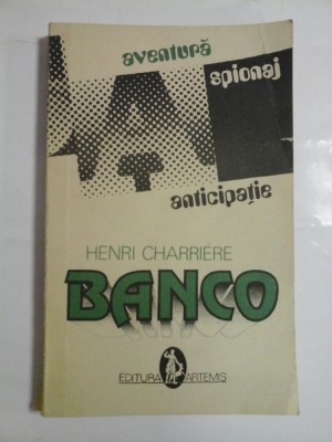 BANCO - HENRI CHARRIERE foto