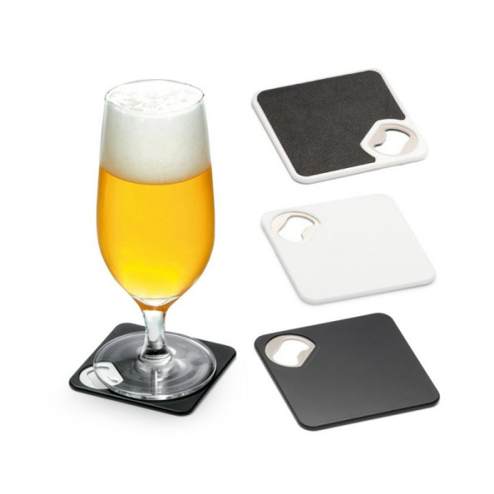 Coaster cu desfacator de sticle si burete antiderapant