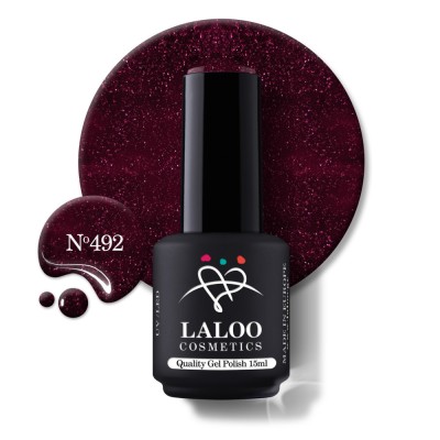 &amp;Nu;&amp;omicron;.492 Starry Cherry | Laloo gel polish 15ml foto