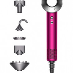 Uscator de par Dyson Supersonic HD07, 1600 W, 4 Niveluri temperatura (Roz/Nichel)