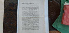 Document istoric: Circulara emisa de Guvernatorul Transilvaniei in 1849 foto