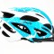 Casca biciclisti AVO-48, culoare alb/albastru mat, marime L (58-62cm) Cod:U00341