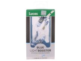 Lampă auto H3 PK22s alb-albastru 12V 55W