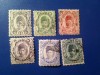 Serie mica Zanzibar 1908 Sultan Ali bin Hammoud 6 valori stampilate, Stampilat