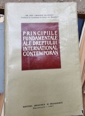 Grigore Geamanu - Principiile fundamentale ale dreptului international contemporan