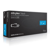 Cumpara ieftin Manusi Nitril Mercator Nitrylex Black, 100 buc, S