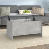 Cumpara ieftin Măsuță de cafea, gri beton, 80x55,5x41,5 cm, lemn prelucrat
