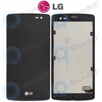LG Leon (H340N) Unitate de afișare completă neagră foto