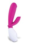 Vibrator Snuggle Dual Stimulation 7 Moduri Vibratii Silicon USB Roz