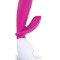 Vibrator Snuggle Dual Stimulation 7 Moduri Vibratii Silicon USB Roz