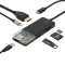 Statie andocare USB-C HUB 6in1 HDMI /microSD /USB /USB C PD 100W