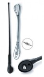 Antena Auto AM/FM Plafon Universala Calearo 7667001, Cablu 2.1m, Unghi 0-90&deg;, Montaj 8mm, Varf Flexibil
