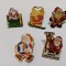 Insigna-Mos Craciun-lot 5 insigne diferite