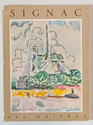 PAUL SIGNAC 1863 - 1935 par GEORGE BESSON , 1954 foto