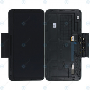Asus ROG Phone 3 (ZS661KS) Modul de afișare LCD + Digitizer pentru TwinView Dock 3 strălucire neagră 90AI0031-R20020 foto