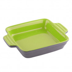 Platou ceramic Vabene, 21 cm, 1.3 l, Verde foto