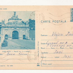 RF26 -Carte Postala- Alba Iulia, Poarta nr.3 a cetatii, circulata 1974