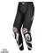 Pantaloni pentru scuter - motocicleta barbati piele Racing Ixon vara model Vortex 3 MS culoare: negru/alb Negru/alb XXXL