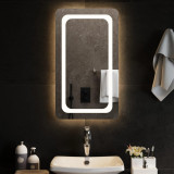 vidaXL Oglindă de baie cu LED, 40x70 cm