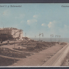 CONSTANTA HOTEL CAROL I SI BULEVARDUL EDITURA T.G.DABO CONSTANTA CIRCULATA 1914