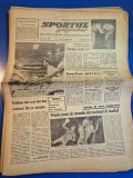 ziarul sportul popular 14 octombrie 1966 - fotbal dinamo pitesti