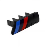 Emblema M pentru grila fata BMW, 7x2.5, negru lucios