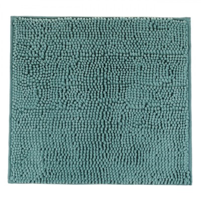 Covoraș Baie Microfibră, Model Reliefat, Culoare Verde Mentă, 50x50 cm foto