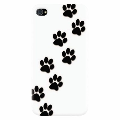 Husa silicon pentru Apple Iphone 4 / 4S, Dog Mark foto