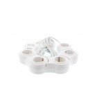 Prelungitor reglabil 5 prize 3m cablu 3xG1.5mm2 16A 3500W cu, Well