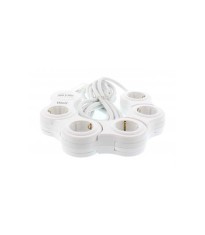 Prelungitor reglabil 5 prize 3m cablu 3xG1.5mm2 16A 3500W cu