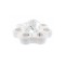 Prelungitor reglabil 5 prize 3m cablu 3xG1.5mm2 16A 3500W cu incarcator USB Well