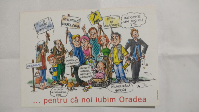 Propaganda electorala PNL Oradea 2004