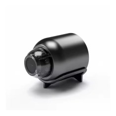 Mini Cameră Video Spion HD &ndash; Micro Cameră cu Senzor Mișcare, Night Vision, &Icirc;nregistrare Audio-Video, USB Re&icirc;ncărcabilă