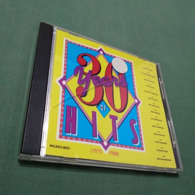 CD 30 YEARS OF HITS 1975-1988 RARA!!!! ORIGINAL MCA USA foto