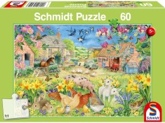 Puzzle 60 piese - My Little Farm | Schmidt