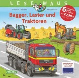 LESEMAUS Sonderb&auml;nde: Bagger, Laster und Traktoren - Alles &uuml;ber Fahrzeuge