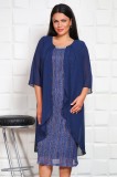 Rochie de Seara Fantasi Navi - 44Marimea, Yves