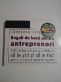 REGULI DE BAZA PENTRU ANTREPRENORI - JONATHAN YATES
