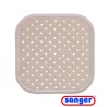 Covoras antiderapant pentru dus 56x56cm - Melba