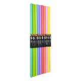 Hartie creponata diverse culori pastelate, 50x200 cm,10 role set