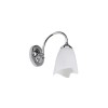 Aplica Silvia Crom+Alb 1xE27 60W, Erste