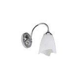 Cumpara ieftin Aplica Silvia Crom+Alb 1xE27 60W, Erste