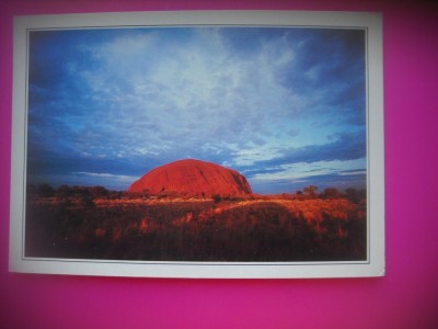 HOPCT 7044 MONOLITUL AYERS ROCK -AUSTRALIA-OCEANIA-NECIRCULATA foto