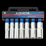 Set chei tubulare 3/8 inch SuperLock 10-19mm din oțel crom-vanadiu