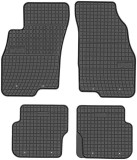 Covorase Cauciuc Premium Dedicate Fiat Punto 2012-2017 Frogum Interior, Margine Inaltata, Aderente, Rezistente la Uzura, Set 4 Bucati