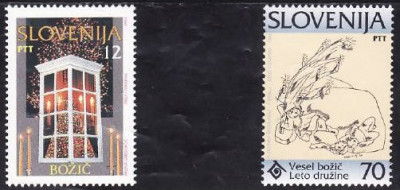 C1228 - Slovenia 1994 - Aniversari 2v.neuzat,perfecta stare foto