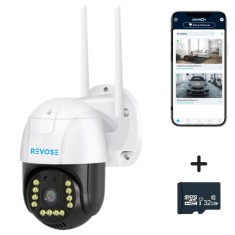 Camera de Supraveghere Video REVOSE&amp;trade; 5MP 2560x1920, Aplicatie Dedicata, Intelligent Tracking, PTZ, WIFI, Lan, AP hotspot foto
