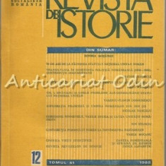 Revista De Istorie - 12/1988 - Academia De Stiinte Sociale Si Politice A RSR
